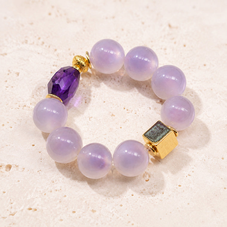 Lavender Moonlight Bracelet - bright main