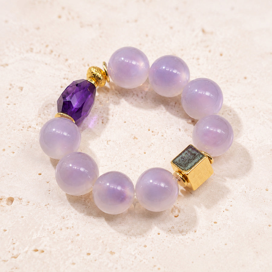 Lavender Moonlight Bracelet