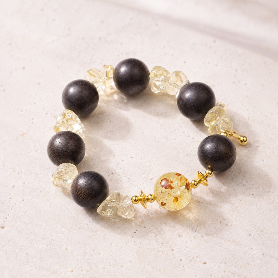 Twilight Pearl Crystal Bracelet