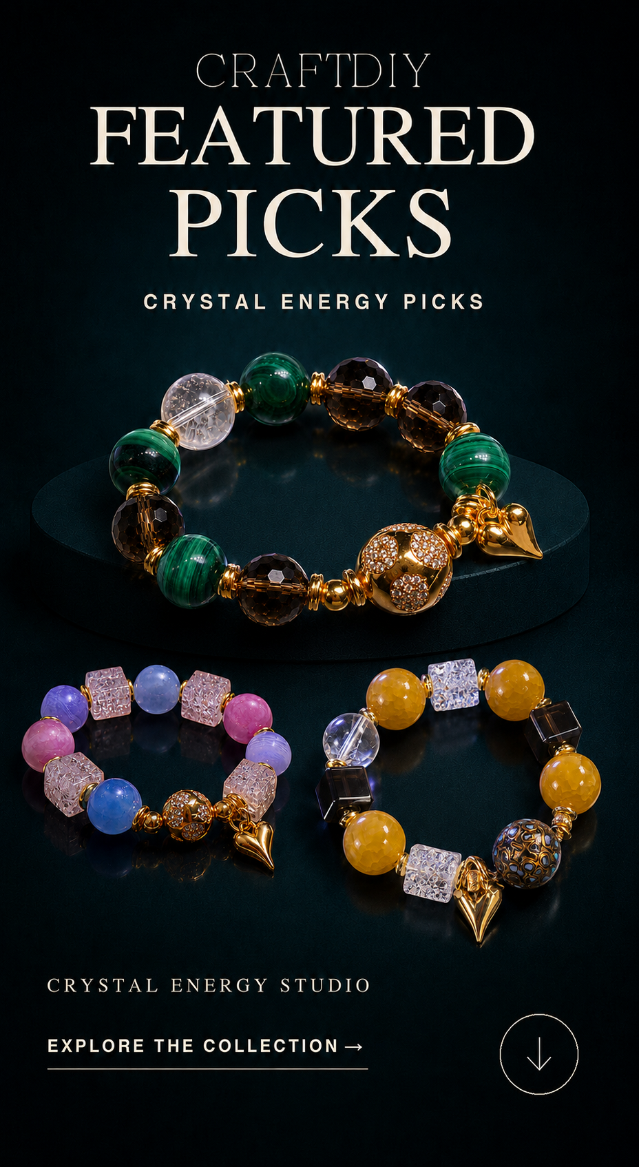 CRAFTDIY Featured Picks — Crystal Energy Picks