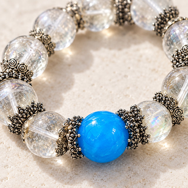 Ice Crystal Blue Bracelet